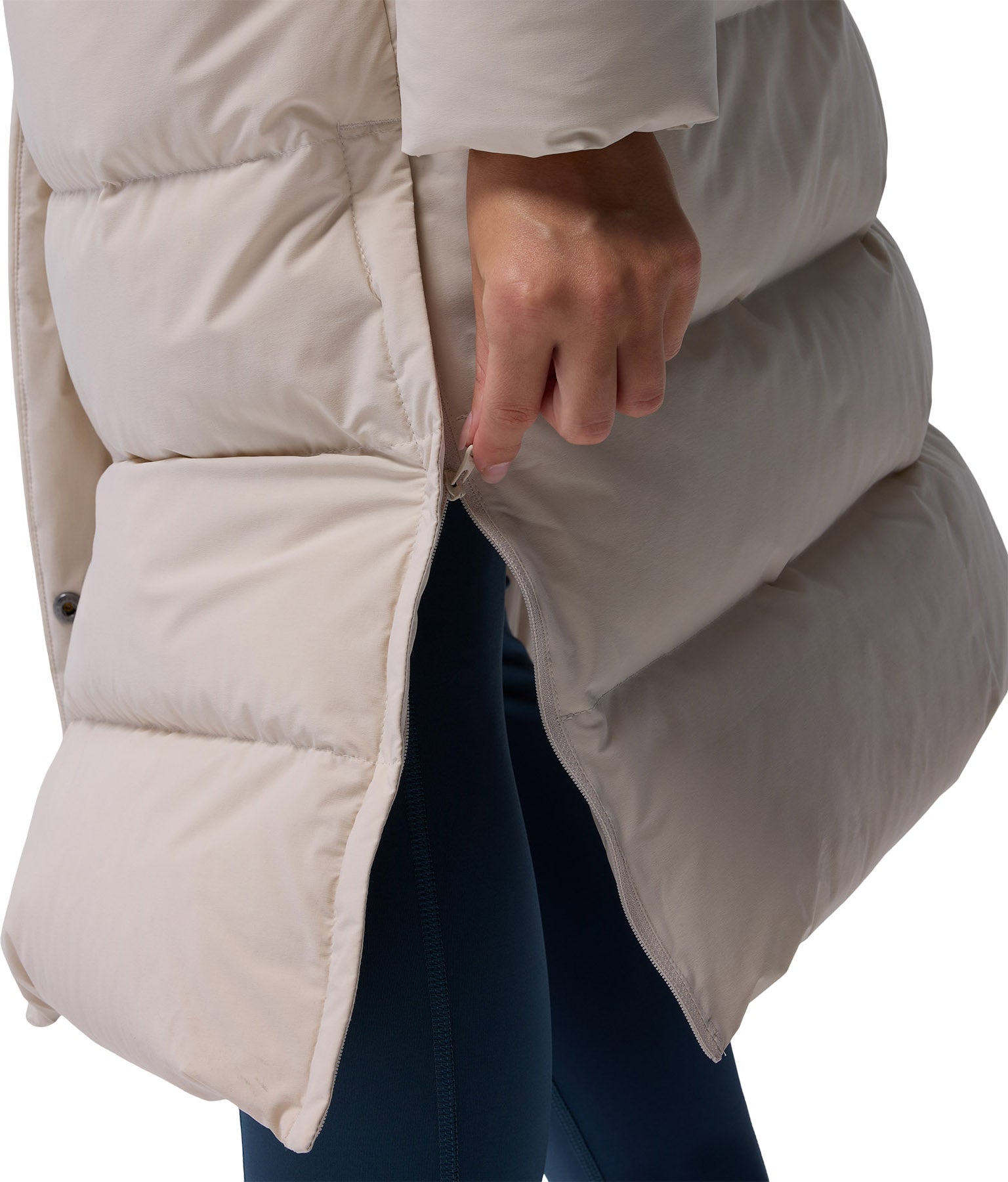 Amaze Puff Long Hooded Jacket - Women's