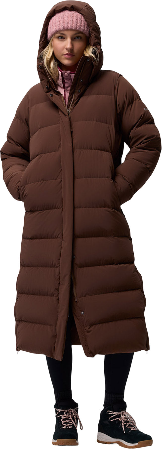 Amaze Puff Long Hooded Jacket - Women's