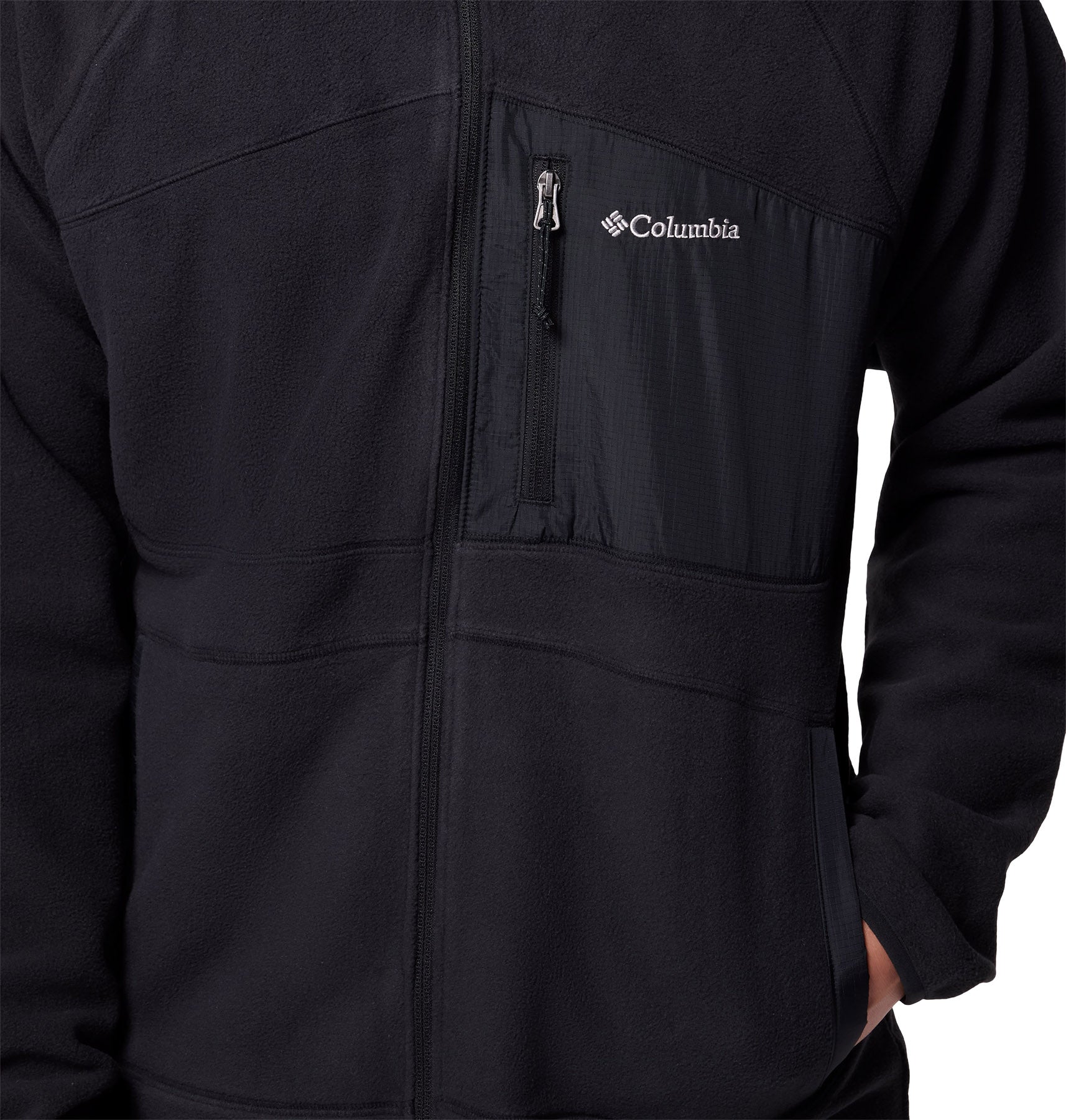 Fast Trek Overlay Full Zip Fleece Jacket - Men's