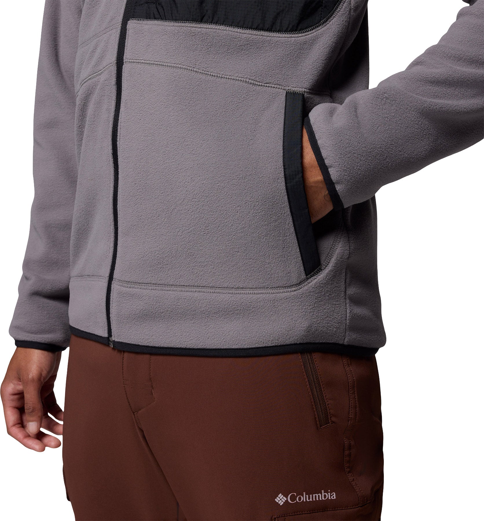 Fast Trek Overlay Full Zip Fleece Jacket - Men's