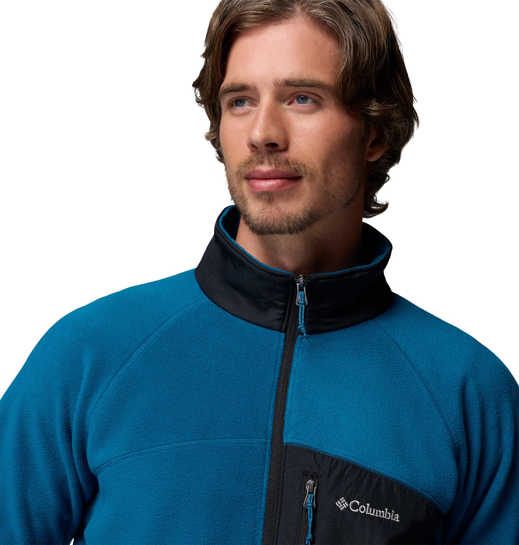 Fast Trek Overlay Full Zip Fleece Jacket - Men's