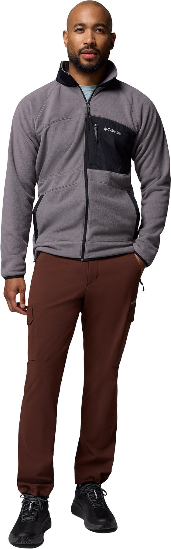 Fast Trek Overlay Full Zip Fleece Jacket - Men's