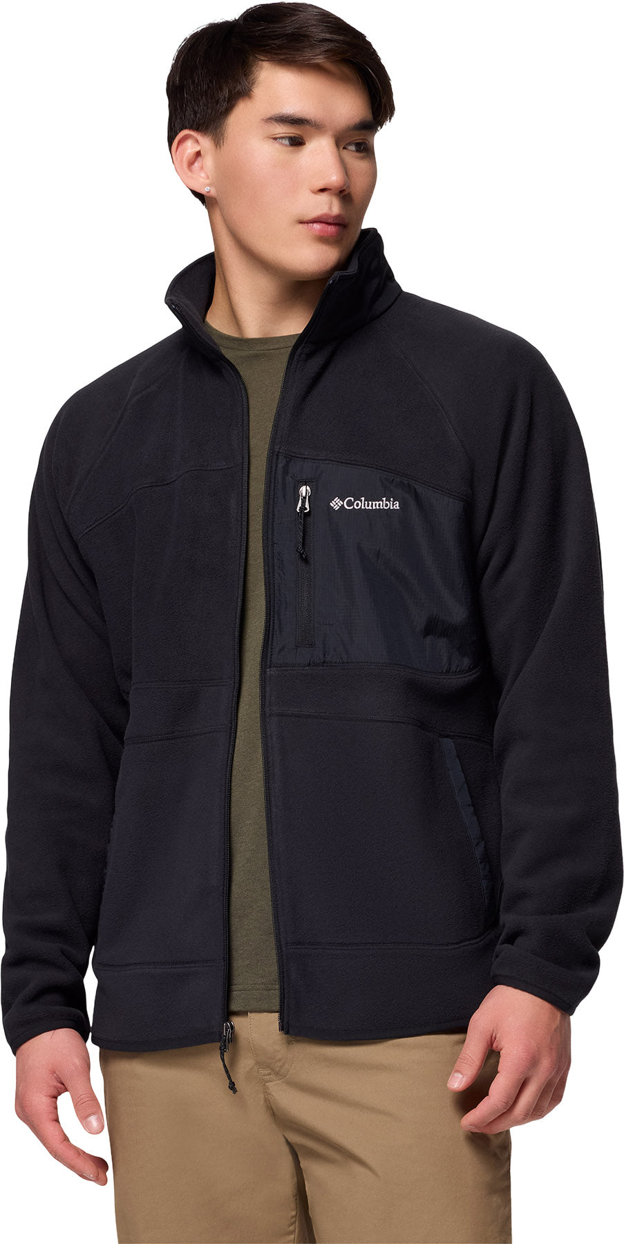 Fast Trek Overlay Full Zip Fleece Jacket - Men's