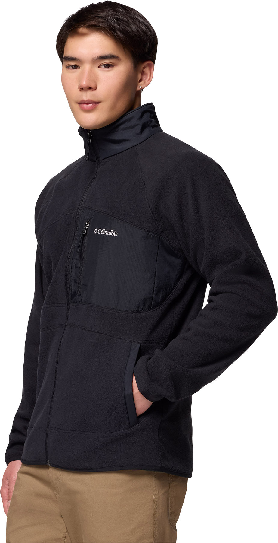 Fast Trek Overlay Full Zip Fleece Jacket - Men's
