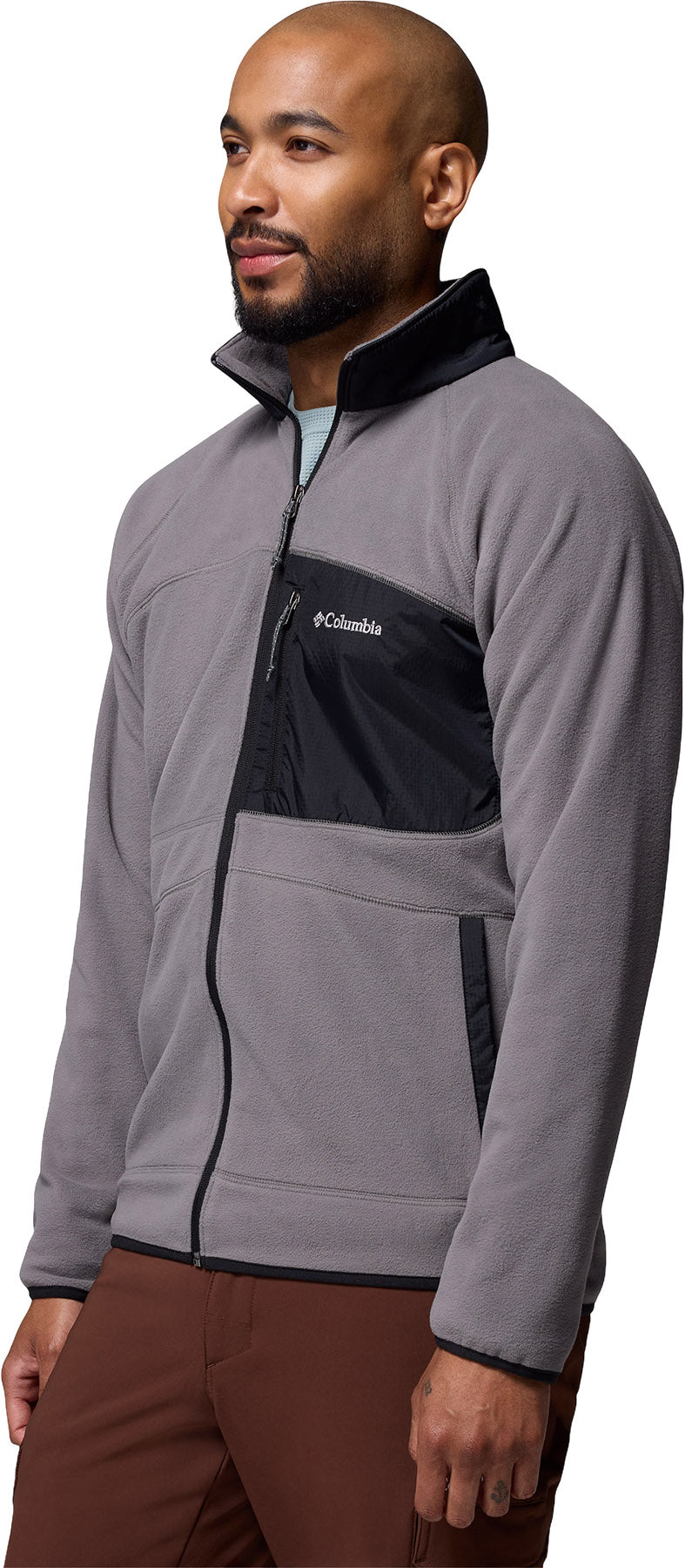 Fast Trek Overlay Full Zip Fleece Jacket - Men's