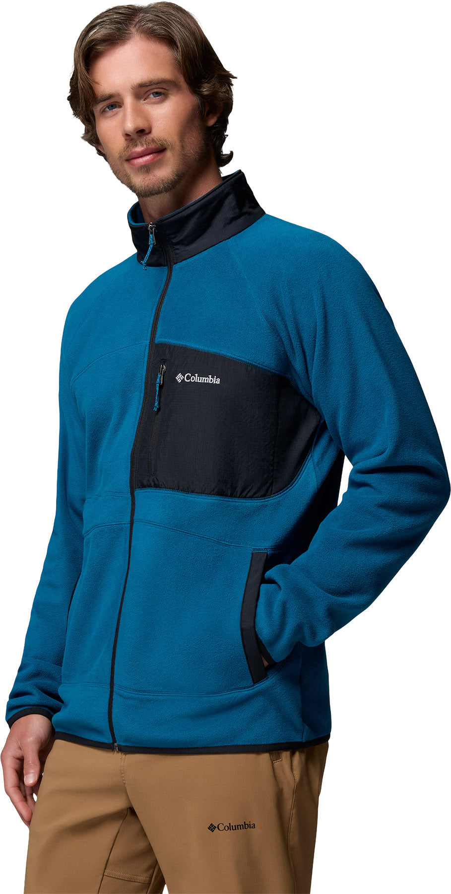 Fast Trek Overlay Full Zip Fleece Jacket - Men's