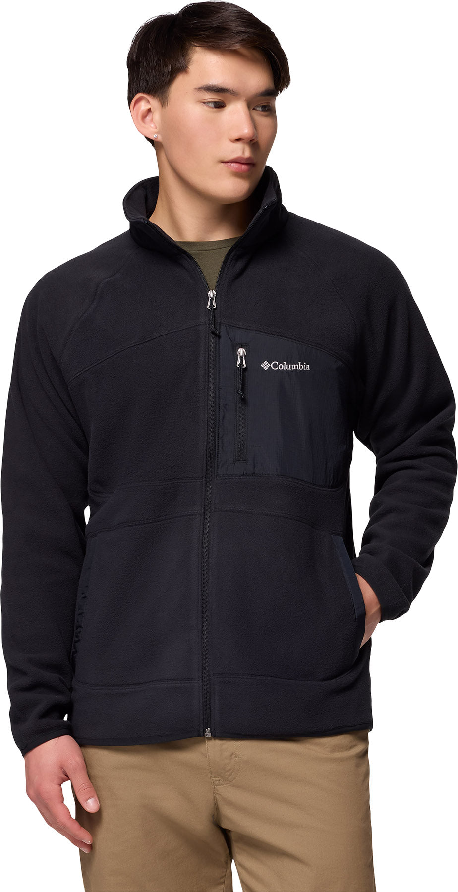 Fast Trek Overlay Full Zip Fleece Jacket - Men's