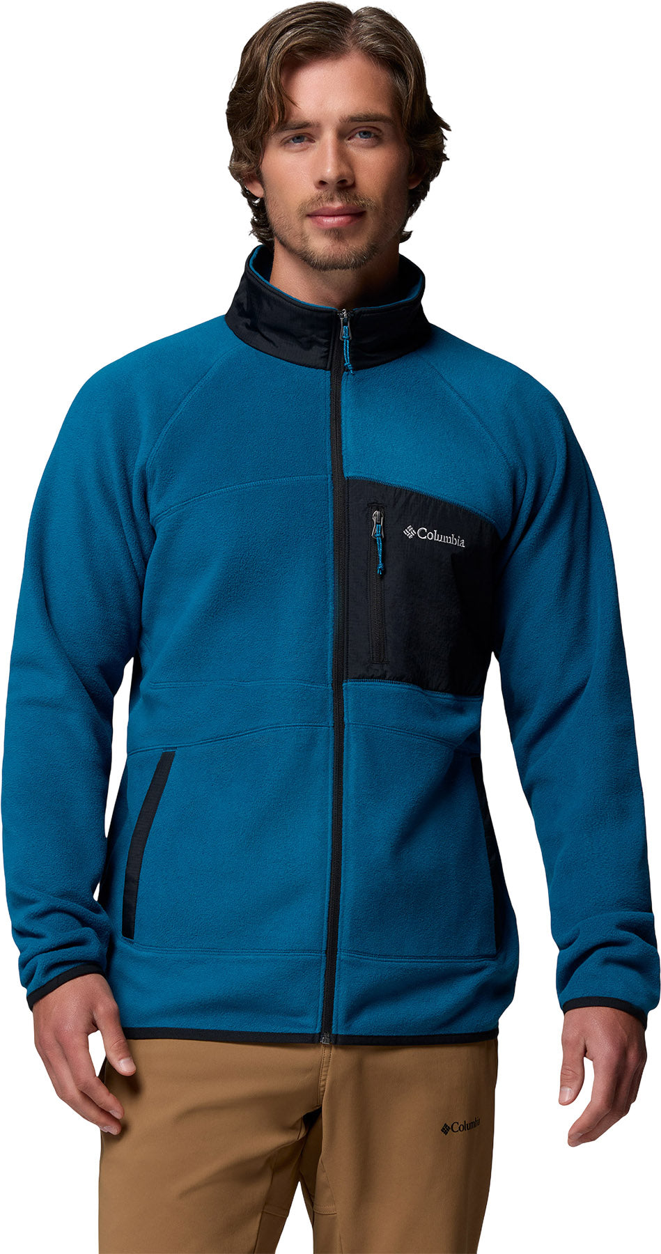 Fast Trek Overlay Full Zip Fleece Jacket - Men's