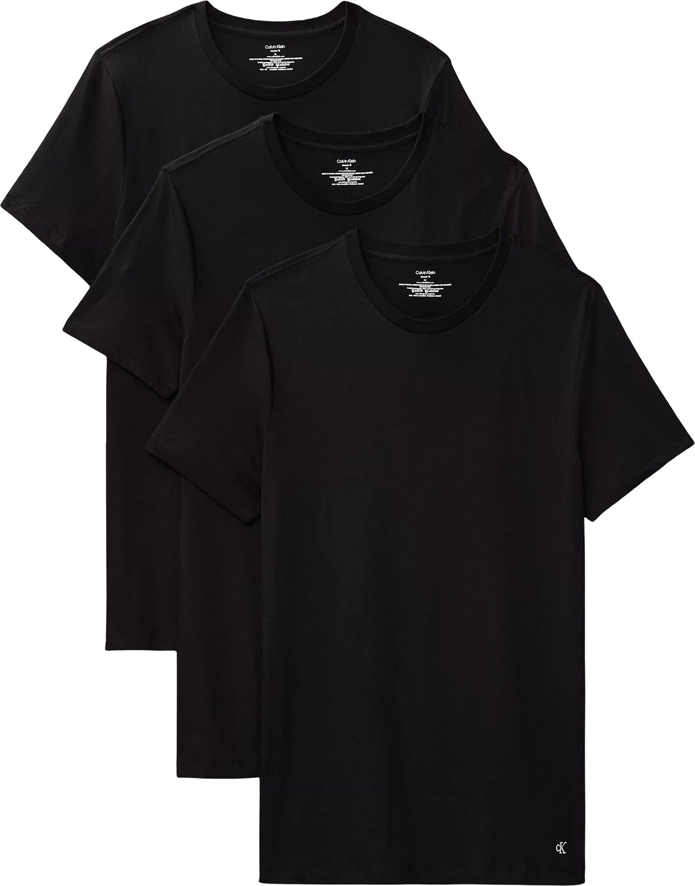 Cotton Classics 3-Pack Classic Fit Short Sleeve Crewneck T-Shirt - Men's