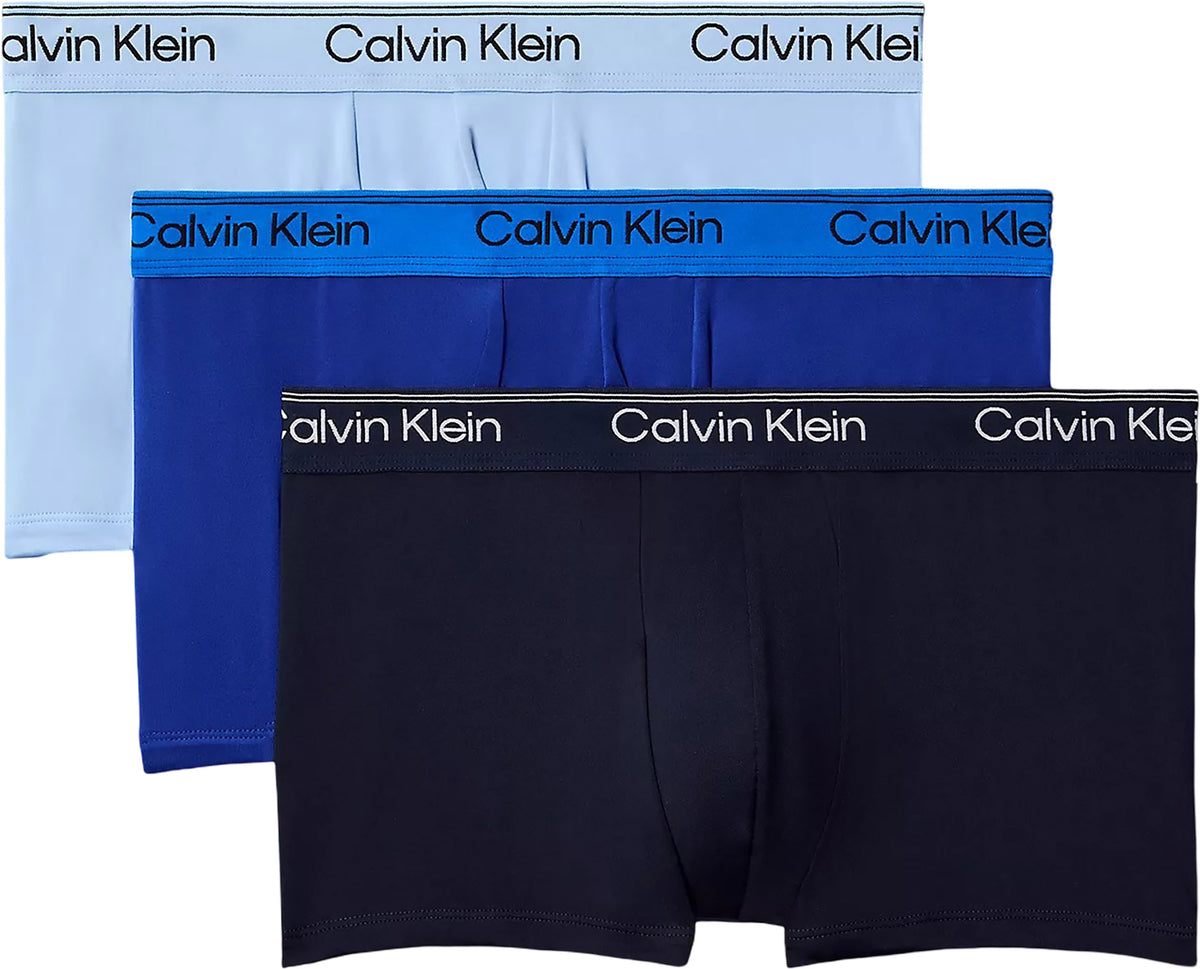 Microfiber Stretch 3-Pack Low Rise Trunks - Men's