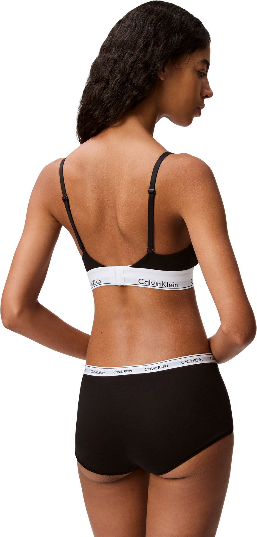 Modern Cotton Lightly Lined Triangle Bralette - Women's