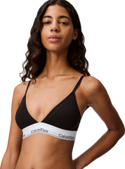 Modern Cotton Lightly Lined Triangle Bralette - Women's