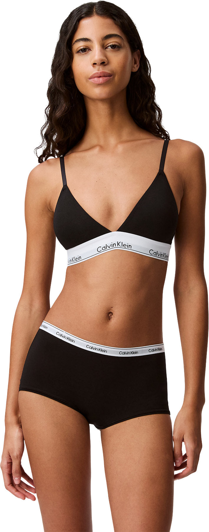 Modern Cotton Lightly Lined Triangle Bralette - Women's