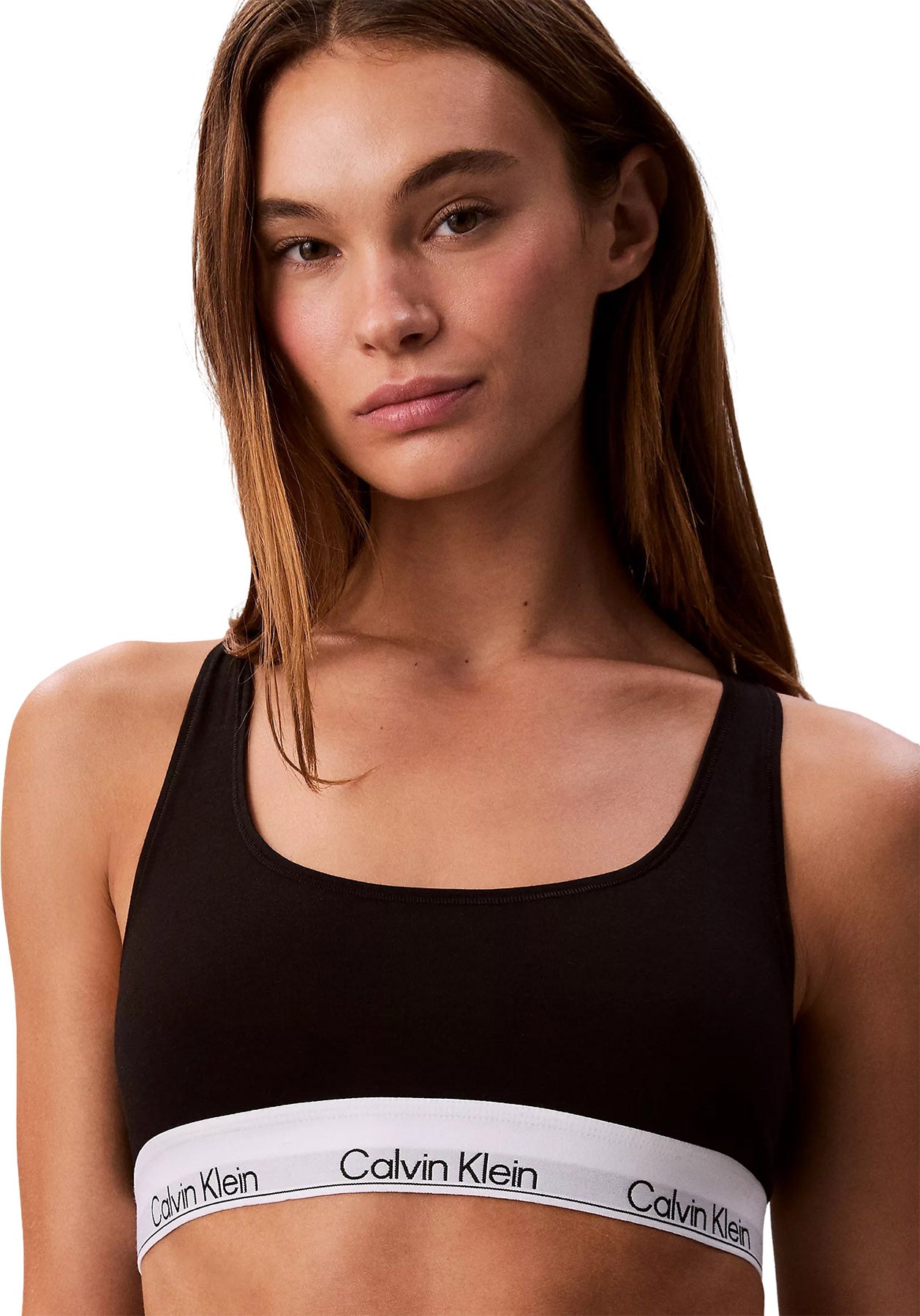 Icon Cotton Modal Unlined Bralette - Women's