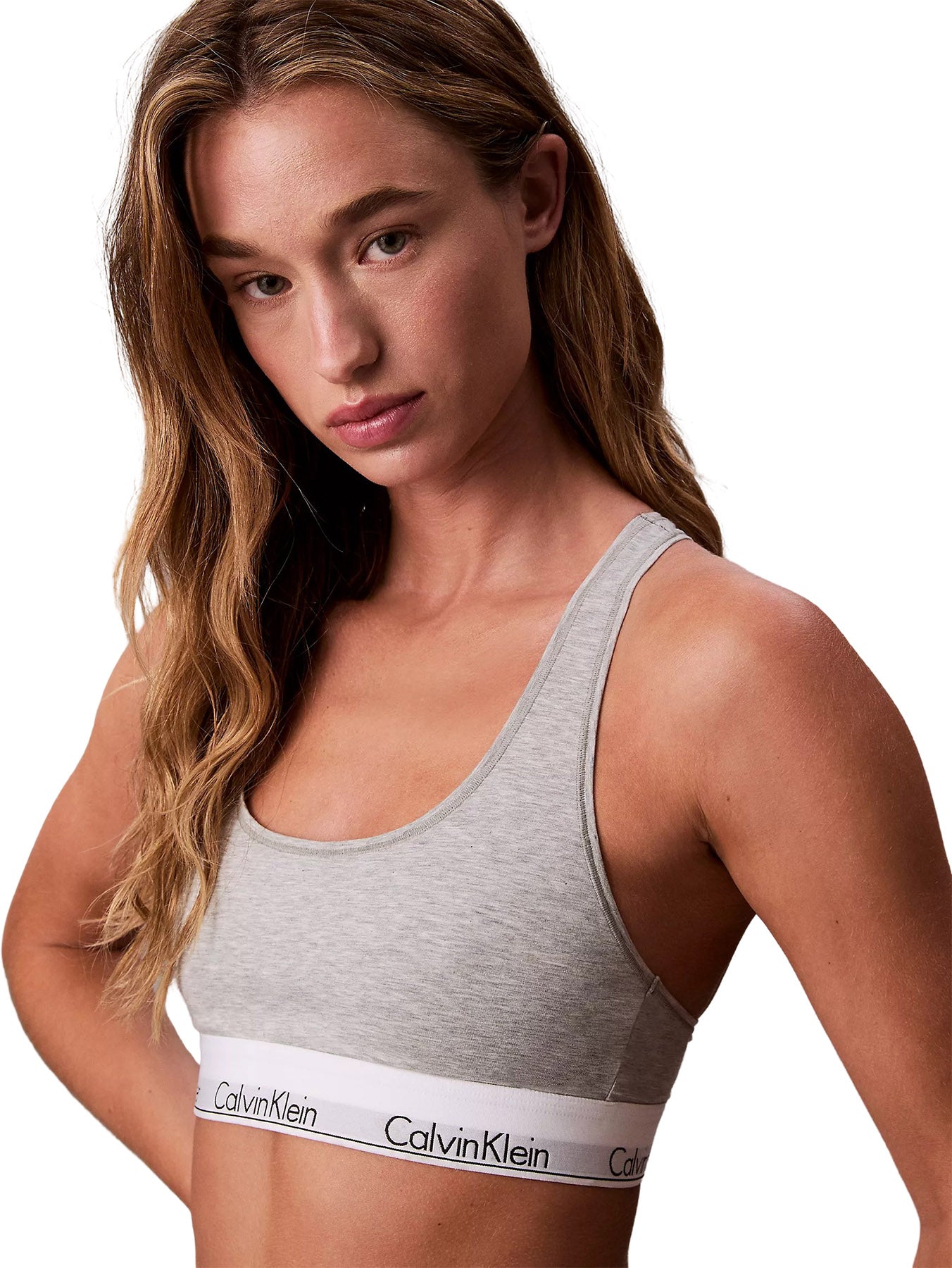 Icon Cotton Modal Unlined Bralette - Women's