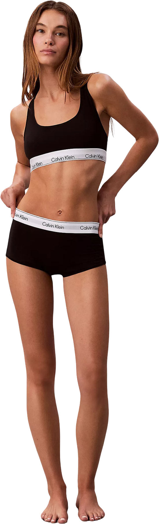 Icon Cotton Modal Unlined Bralette - Women's