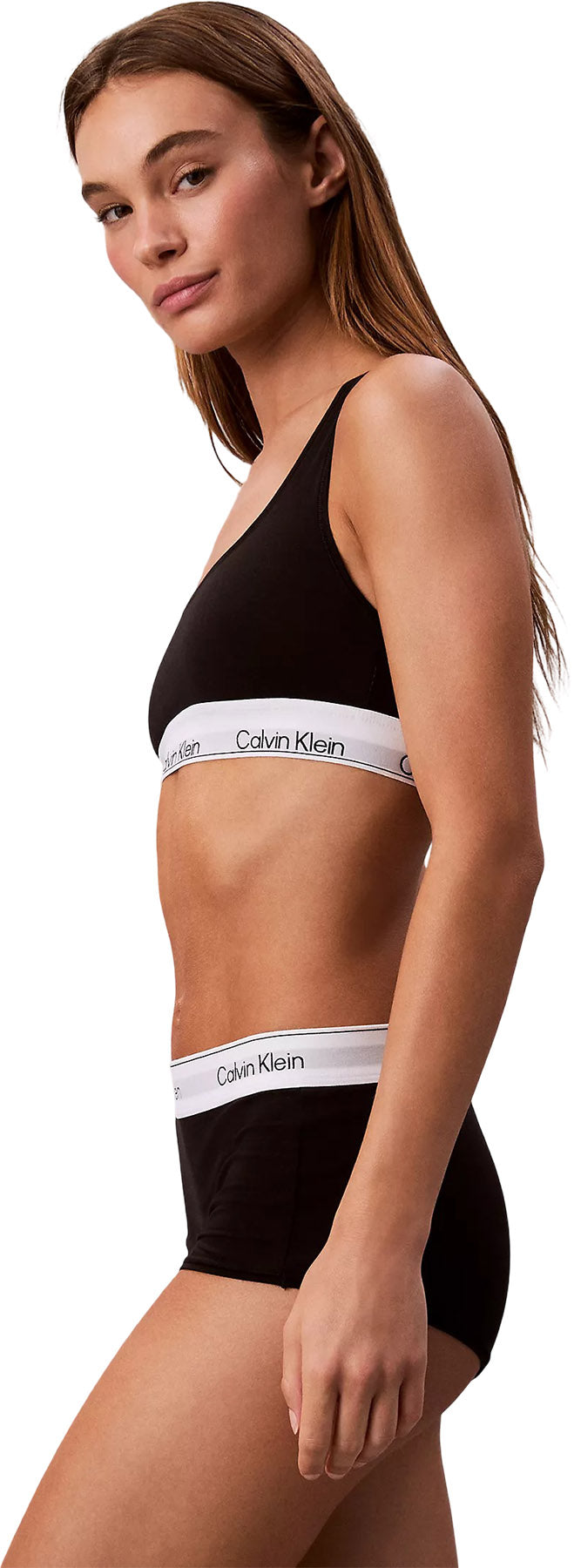 Icon Cotton Modal Unlined Bralette - Women's