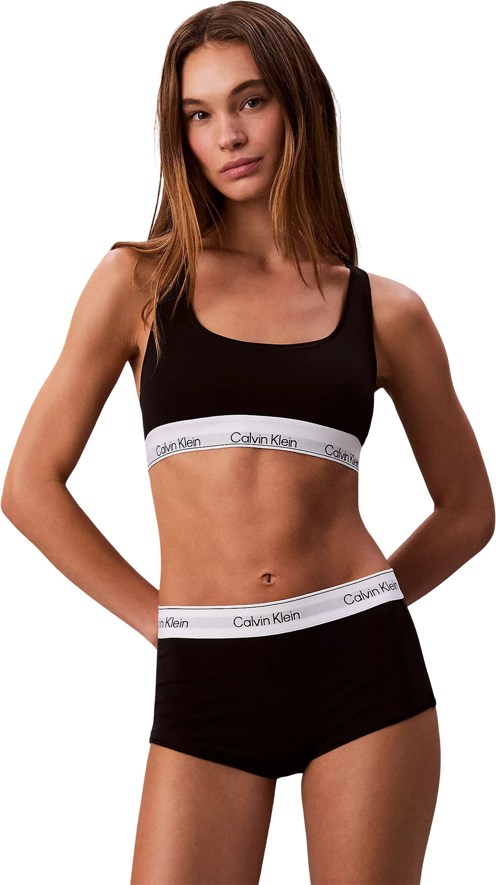 Icon Cotton Modal Unlined Bralette - Women's