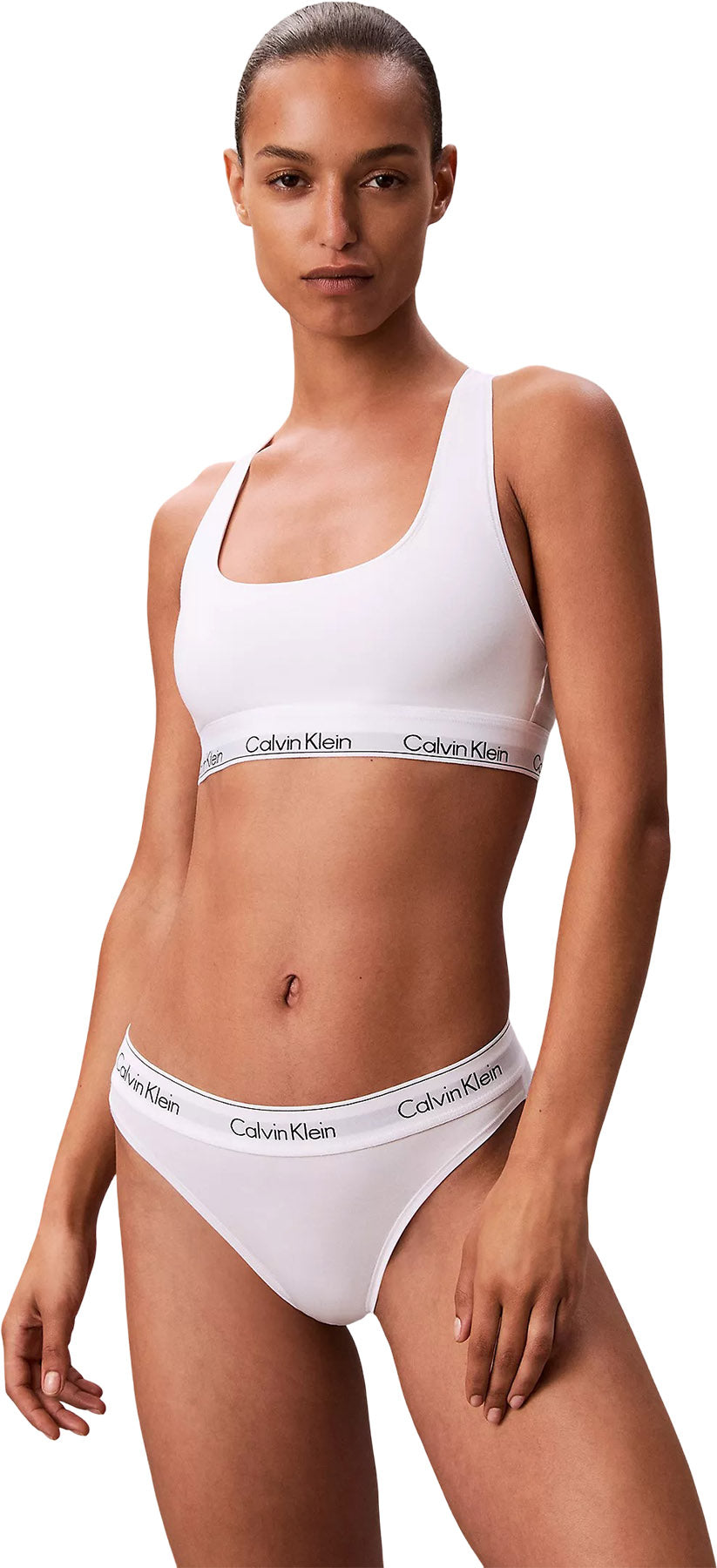 Icon Cotton Modal Unlined Bralette - Women's