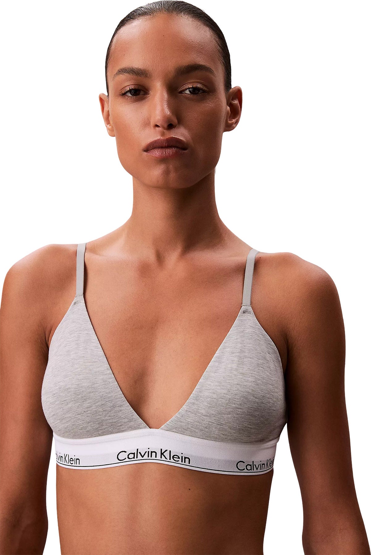 Icon Cotton Modal Lightly Lined Triangle Bralette - Women's