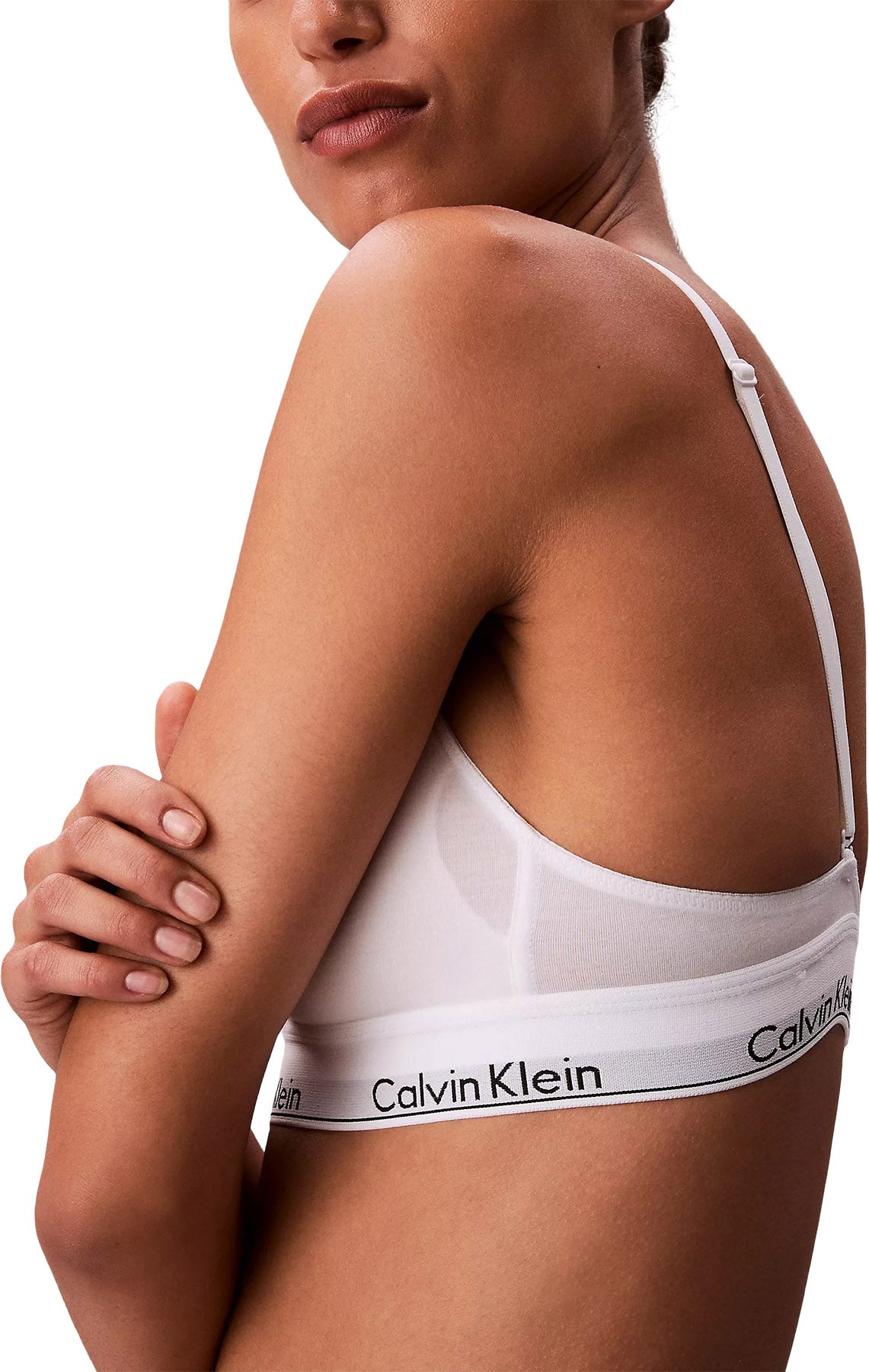 Icon Cotton Modal Lightly Lined Triangle Bralette - Women's