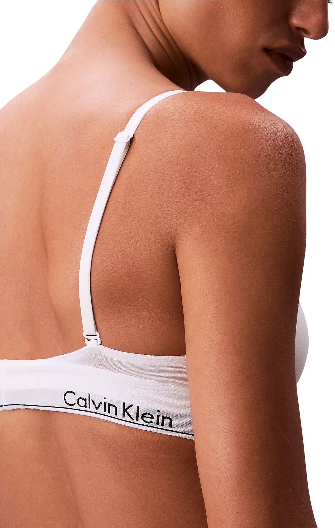Icon Cotton Modal Lightly Lined Triangle Bralette - Women's