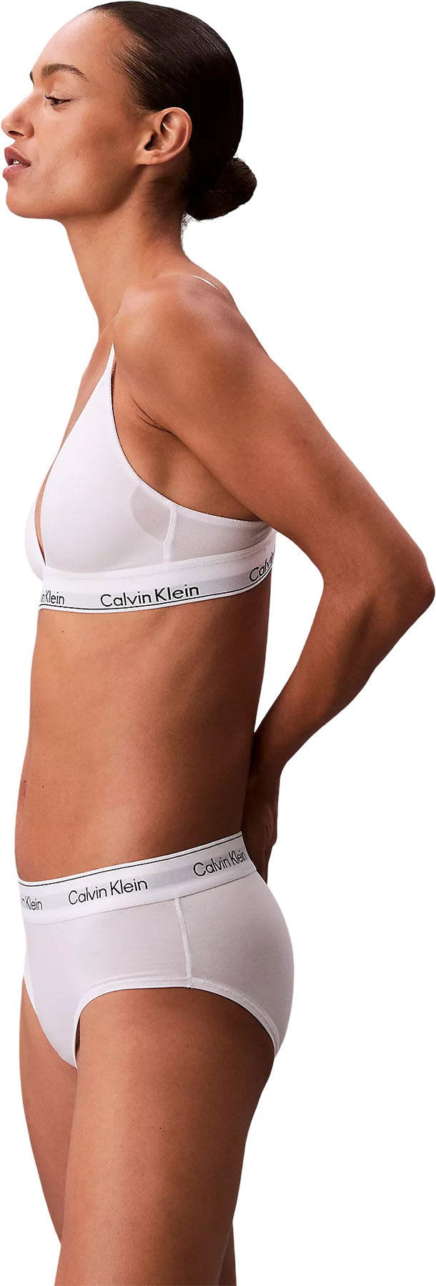 Icon Cotton Modal Lightly Lined Triangle Bralette - Women's