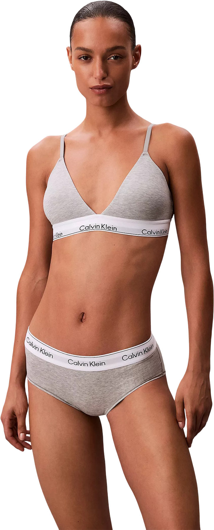 Icon Cotton Modal Lightly Lined Triangle Bralette - Women's