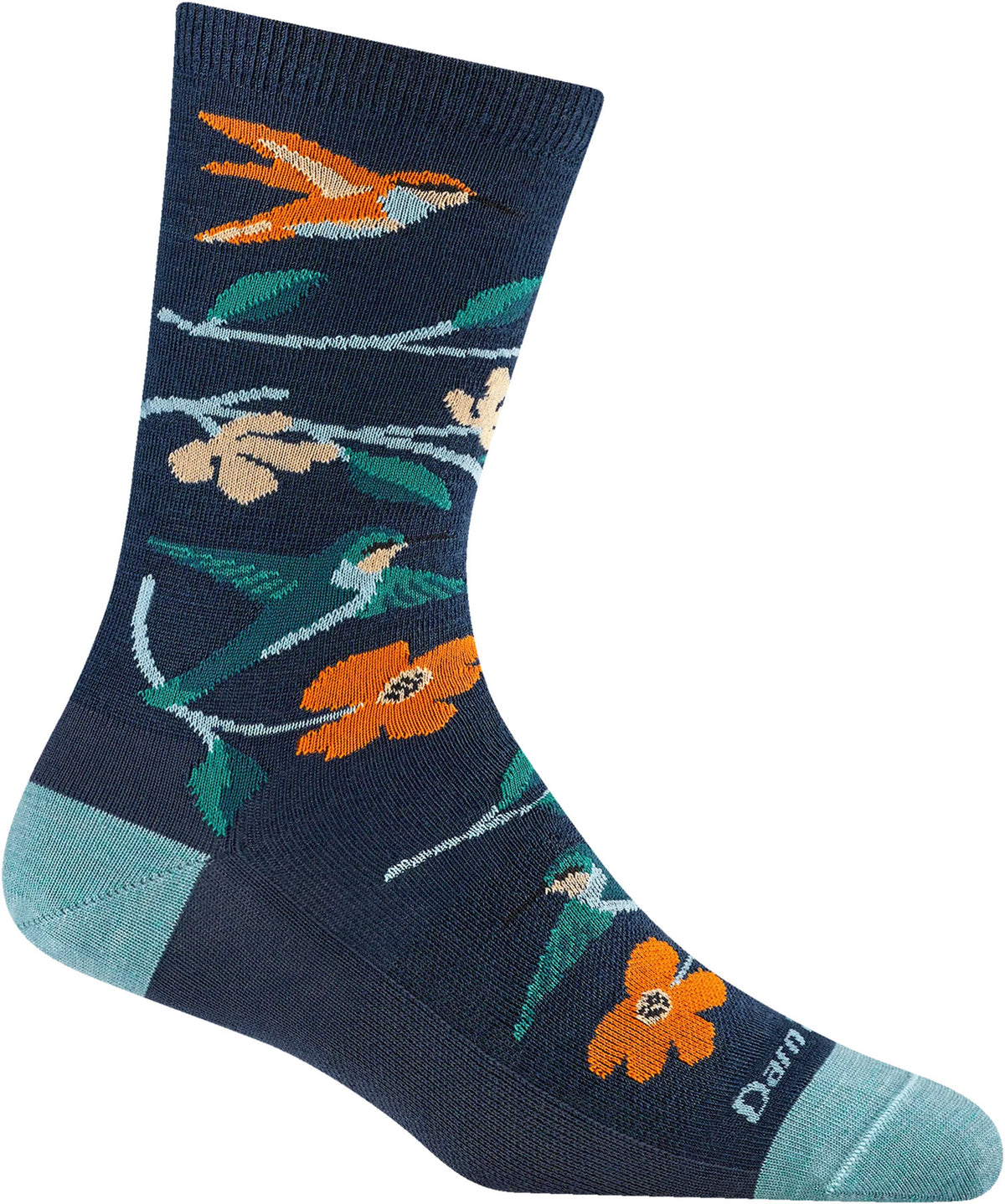 Birds Of A Feather Lightweight Lifestyle Crew Socks - Women's