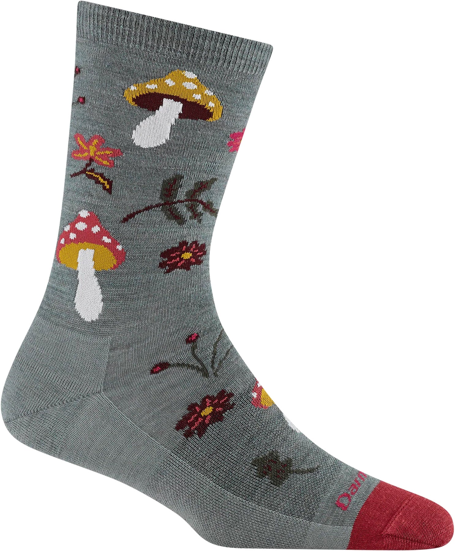 Shroom Bloom Lightweight Lifestyle Crew Socks - Women's