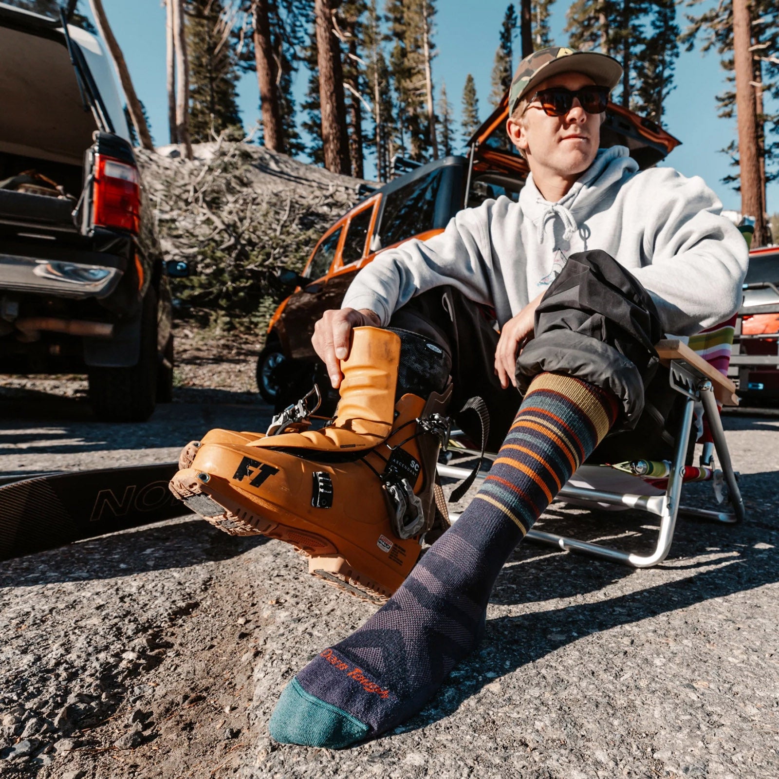 Snowpack OTC Midweight with Cushion Socks - Men's