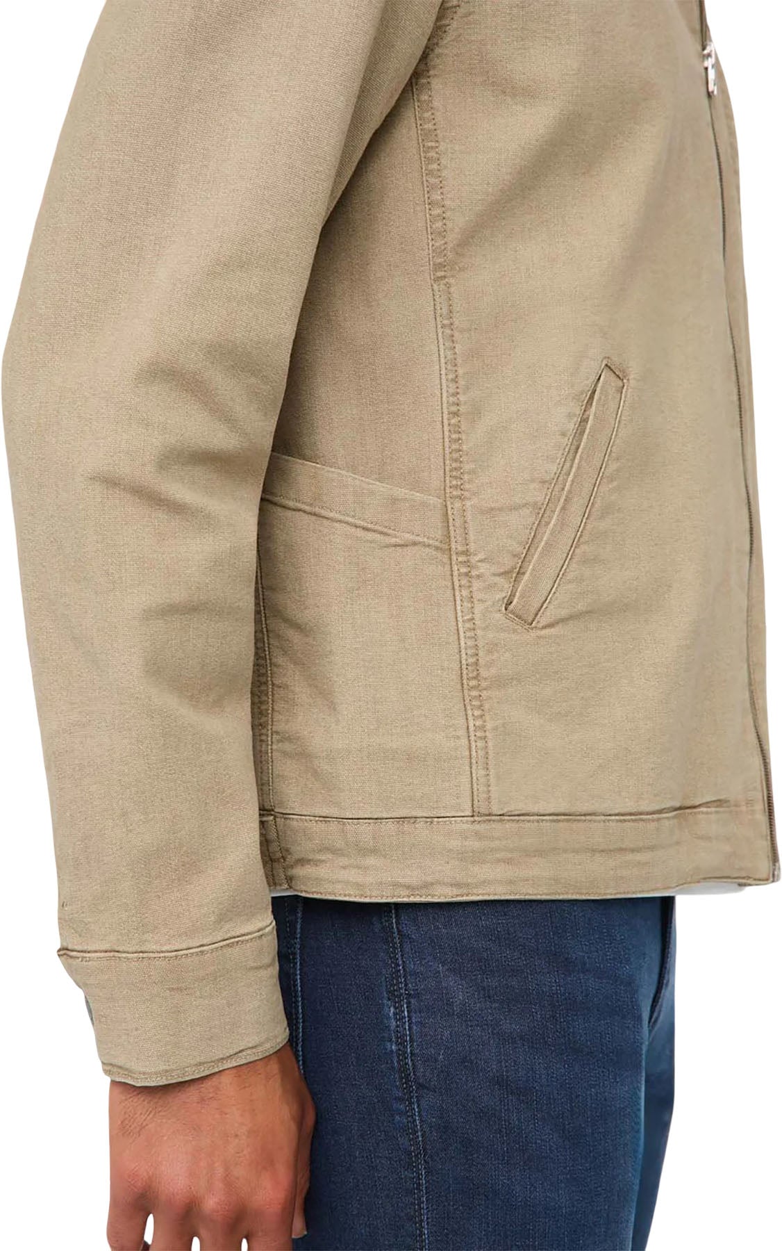Stretch Canvas Utility Jacket - Men's