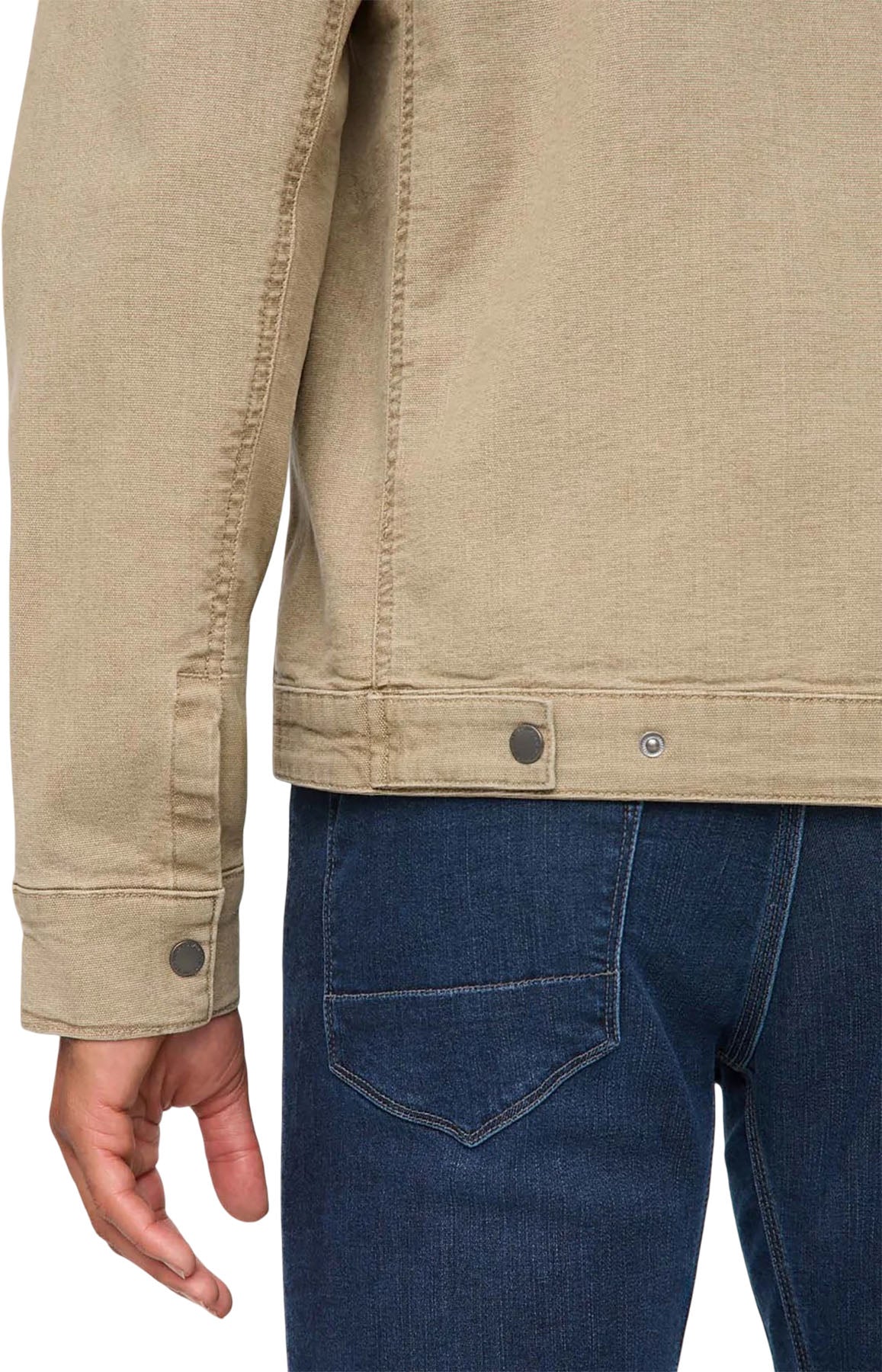 Stretch Canvas Utility Jacket - Men's