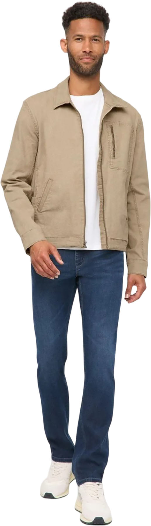 Stretch Canvas Utility Jacket - Men's