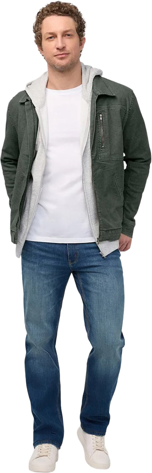 Stretch Canvas Utility Jacket - Men's