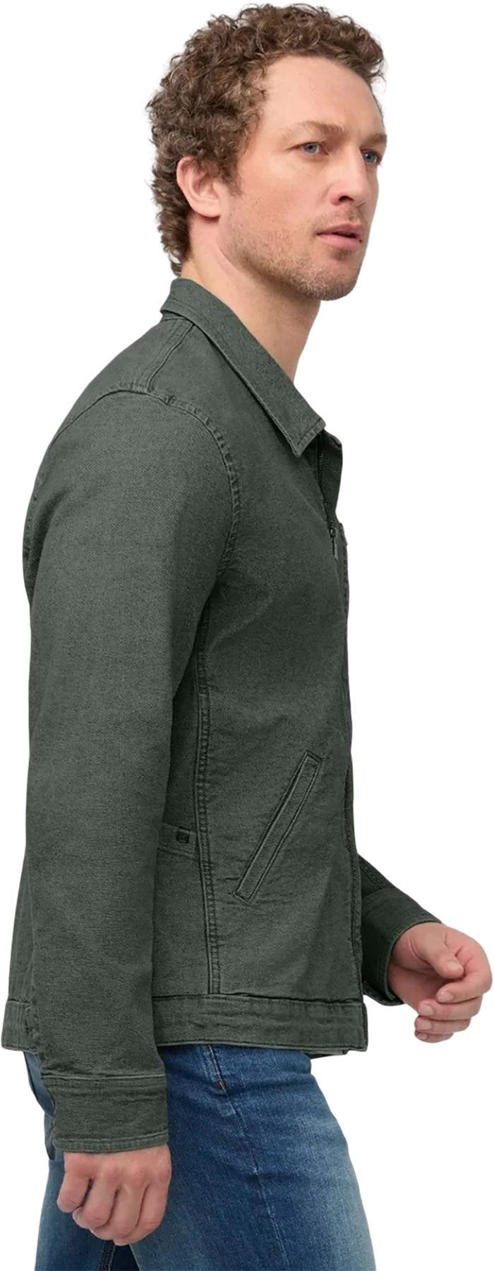 Stretch Canvas Utility Jacket - Men's