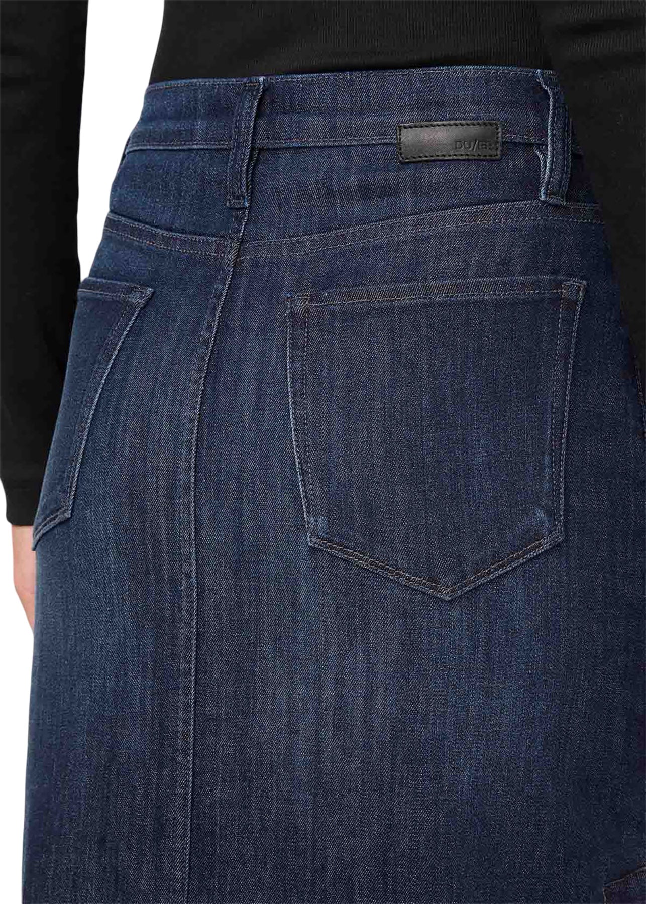 Performance Denim Slit Skirt - Women's