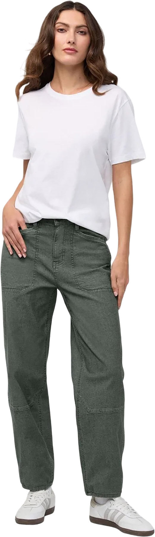 Stretch Canvas Utility Pants - Women's