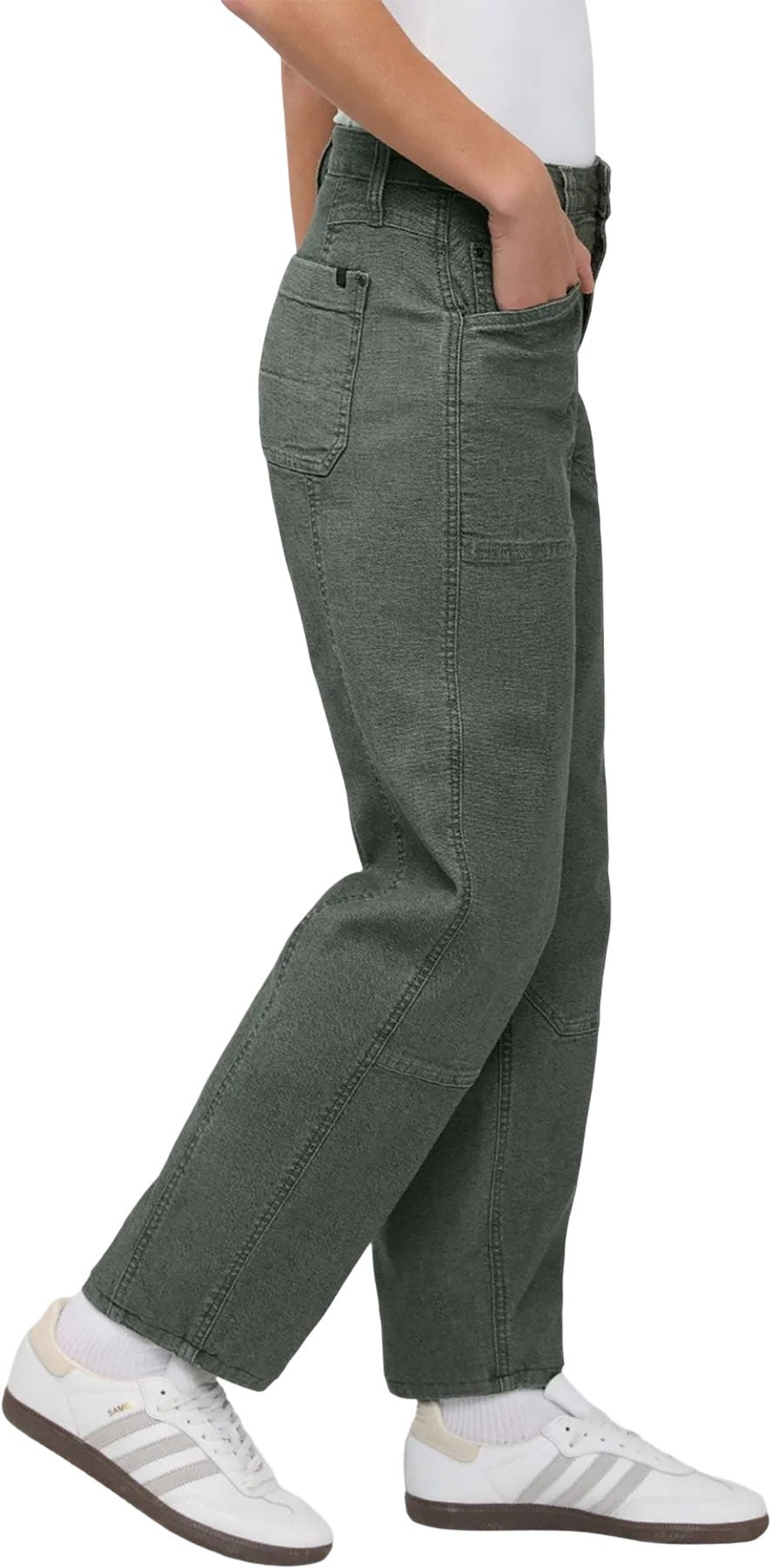 Stretch Canvas Utility Pants - Women's