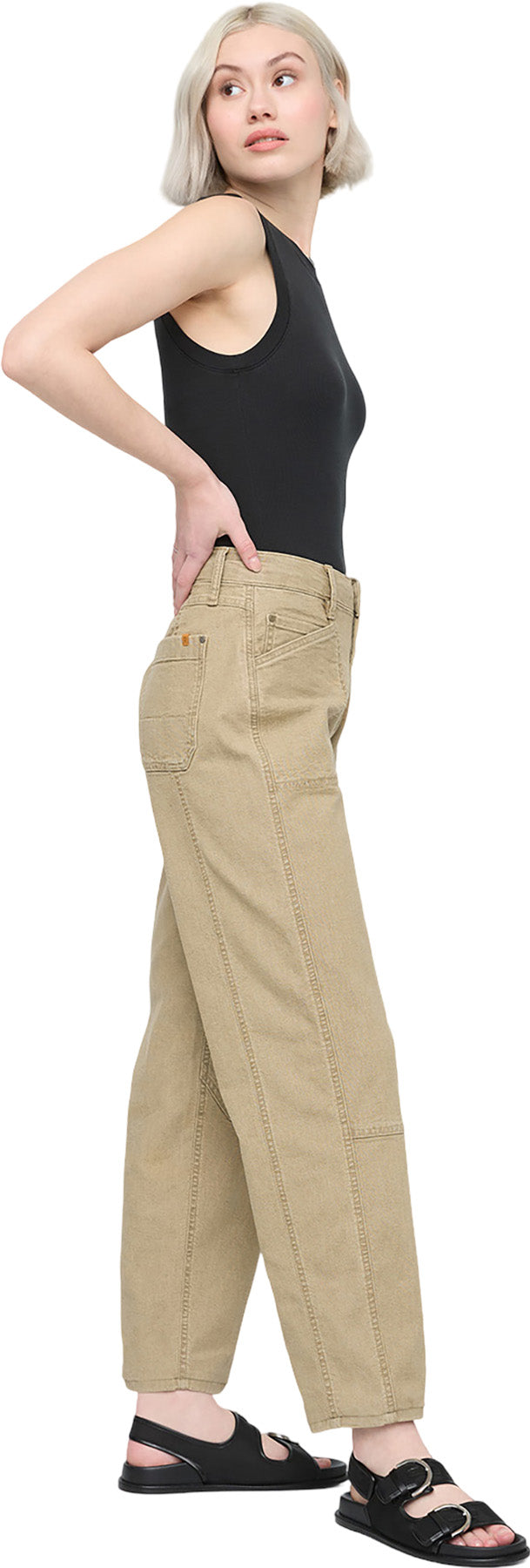 Stretch Canvas Utility Pants - Women's