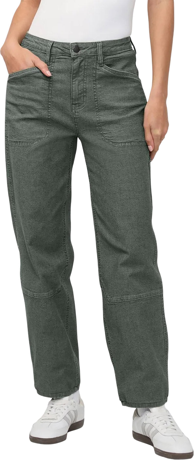 Stretch Canvas Utility Pants - Women's