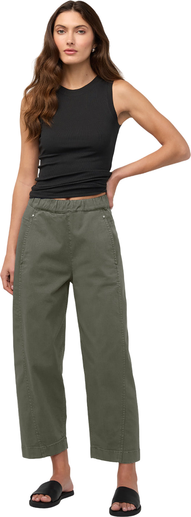 Flextwill Barrel Pull On Pant - Women's