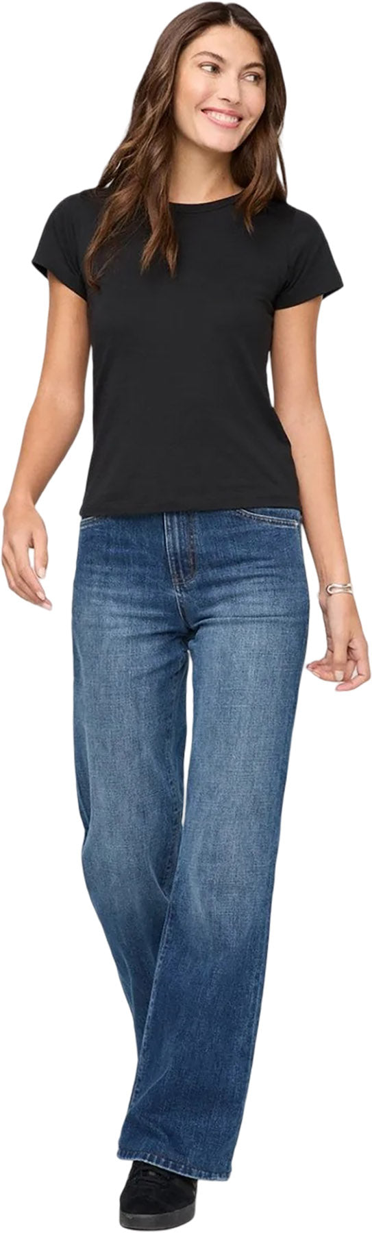 PurePima Slim Fit Crew Neck T-Shirt - Women's
