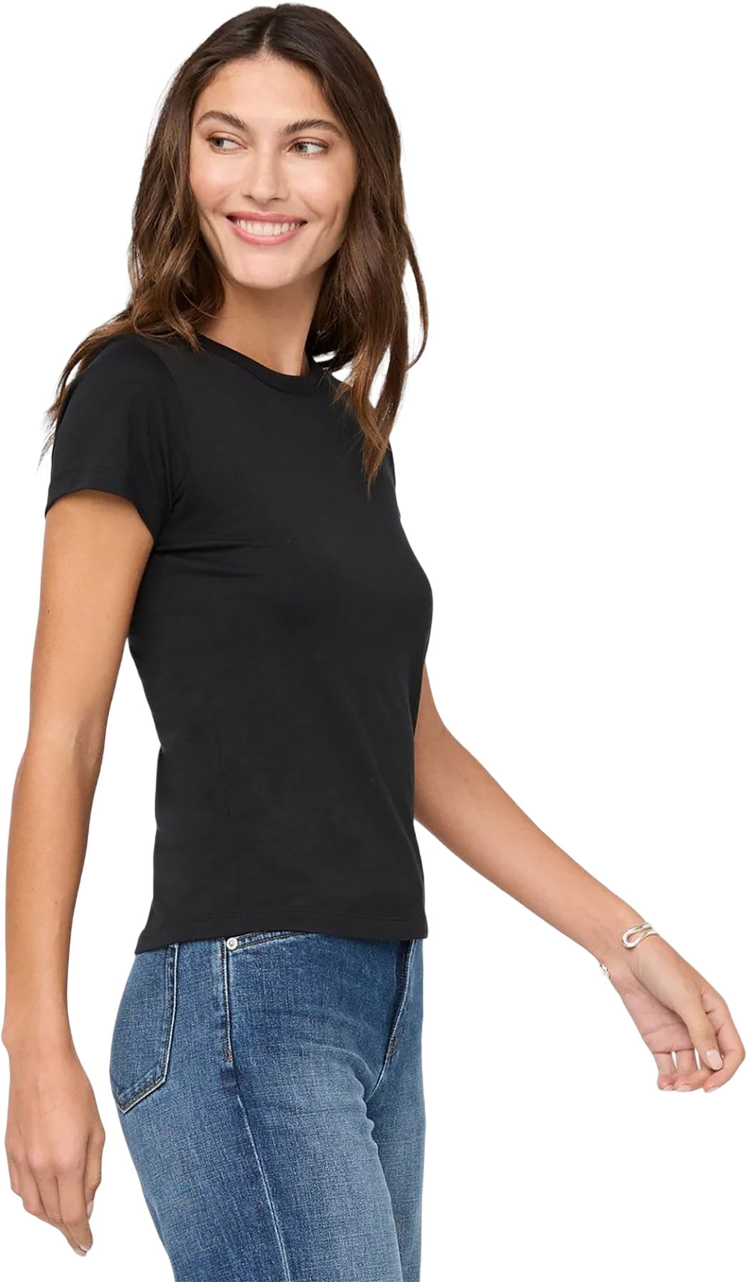 PurePima Slim Fit Crew Neck T-Shirt - Women's
