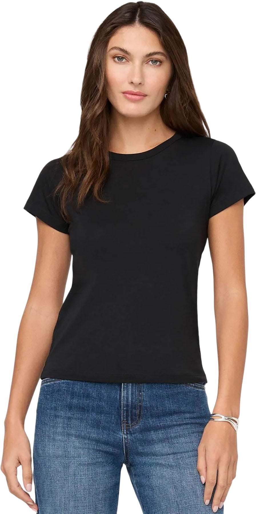 PurePima Slim Fit Crew Neck T-Shirt - Women's