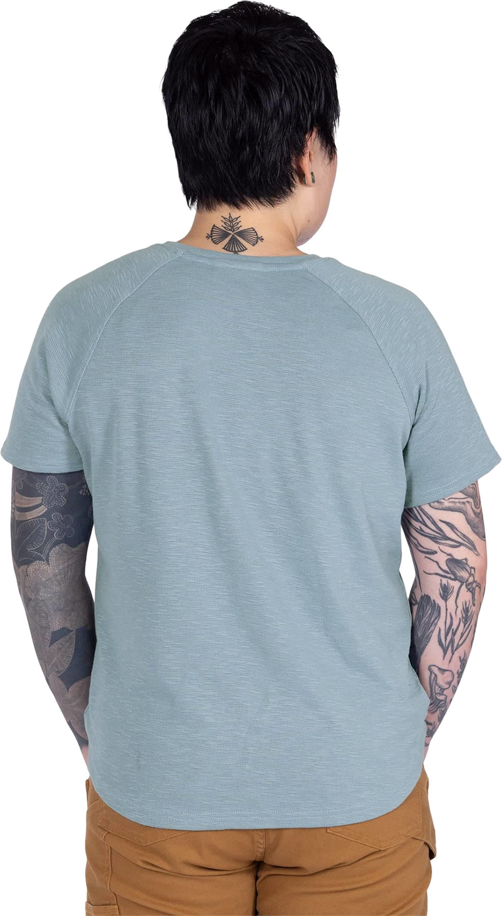 Old School Summer Henley Shirt - Women's