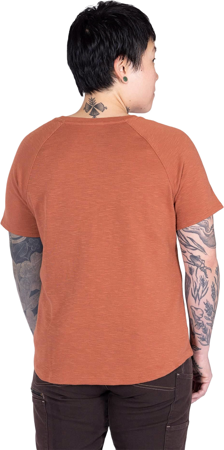 Old School Summer Henley Shirt - Women's