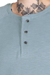 Old School Summer Henley Shirt - Women's