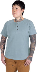 Old School Summer Henley Shirt - Women's