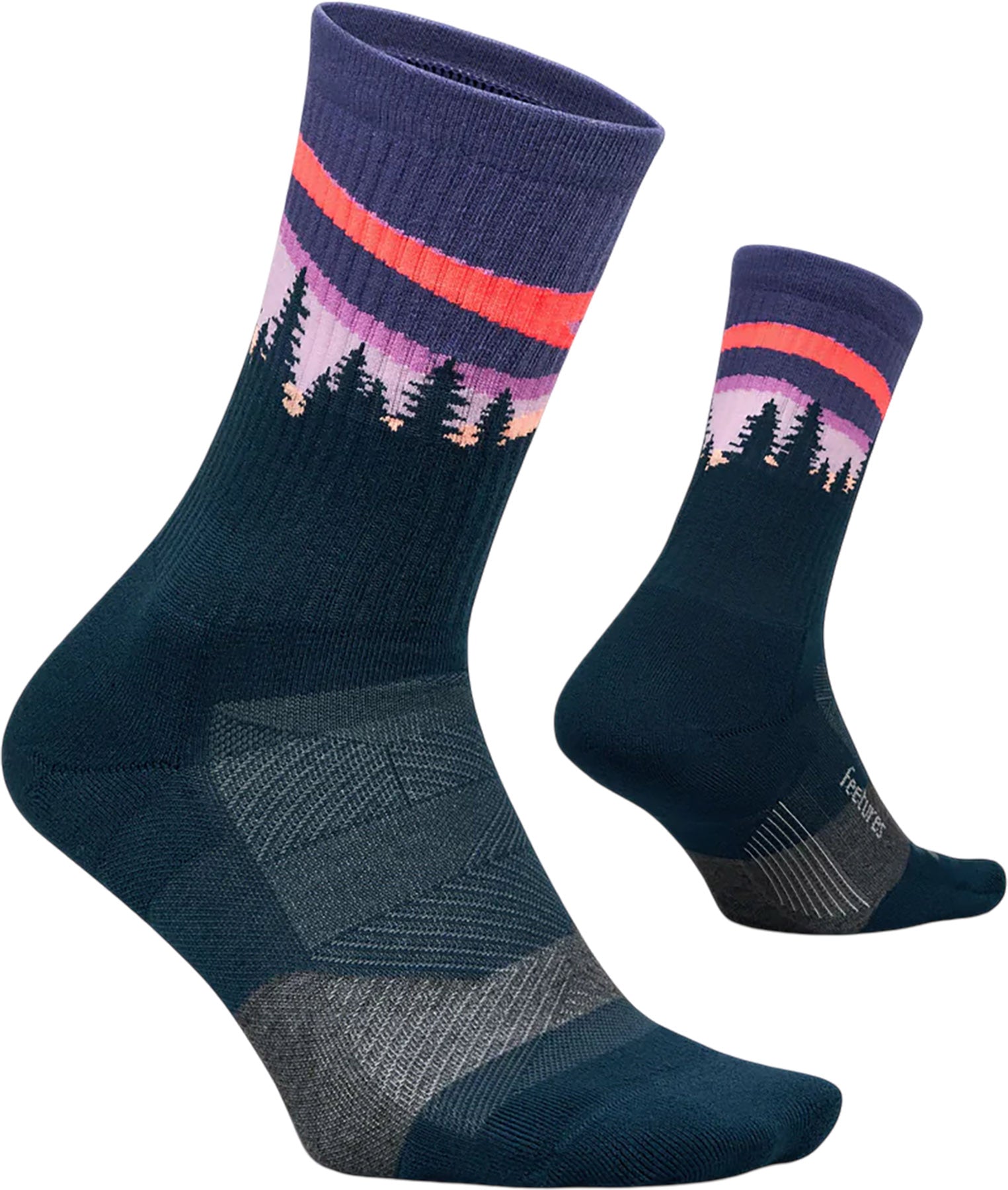 Trail Max Cushion Mini-Crew Socks - Unisex